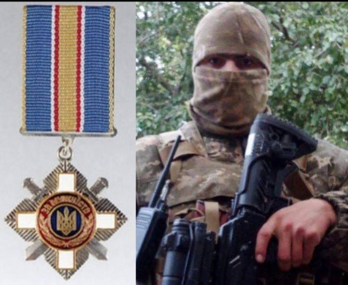 19-річний житель Рівненщини нагороджений орденом “За мужність”