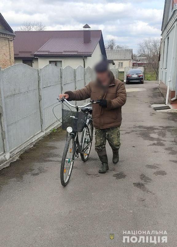 крадіжка велосипеда