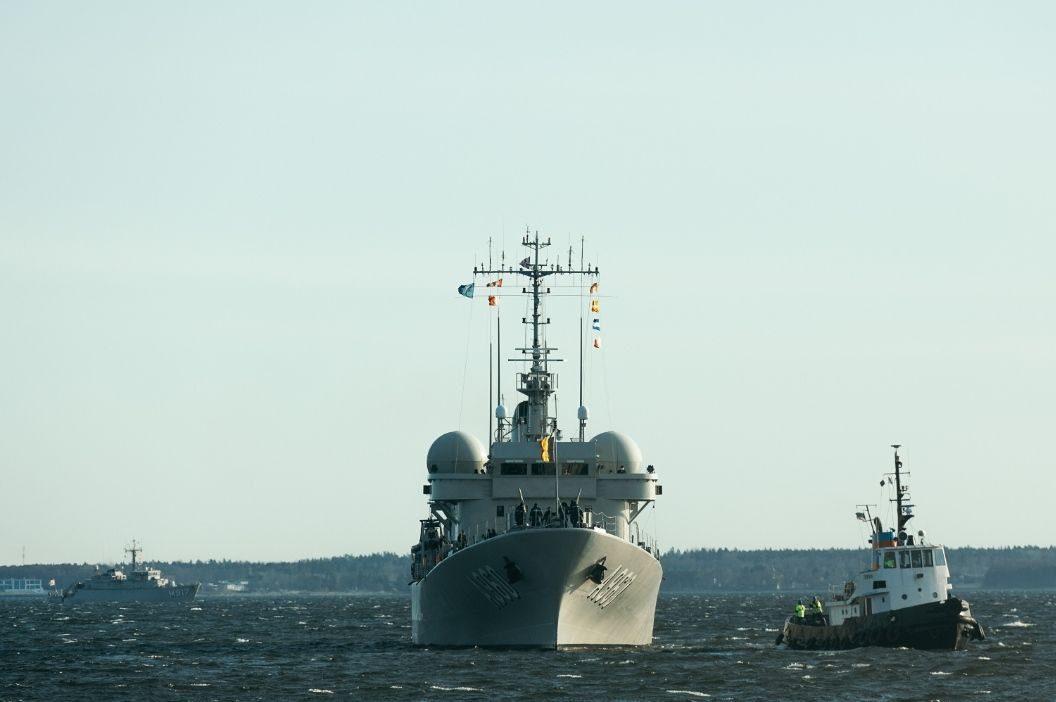 Військові кораблі НАТО увійшли до Балтійського моря