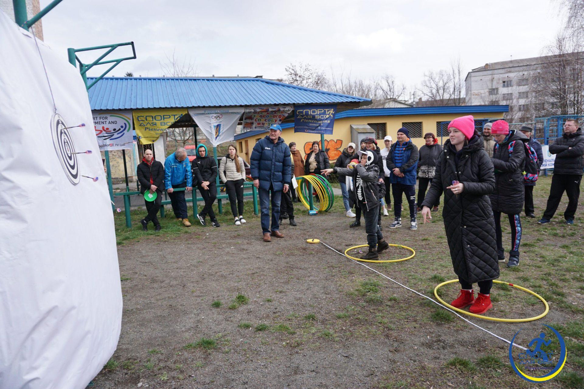 Спортивне свято для дітей зі сходу України відбулося у Рівному