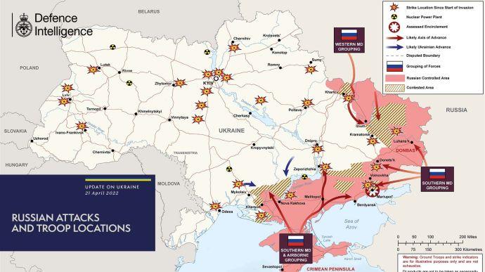 Росія визнала, що хоче контролювати схід і південь України
