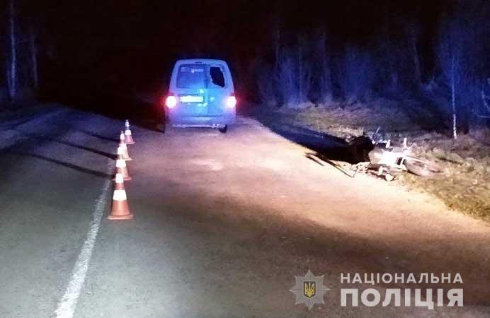 У Вараському районі у двох ДТП травмувалися водії двоколісного транспорту