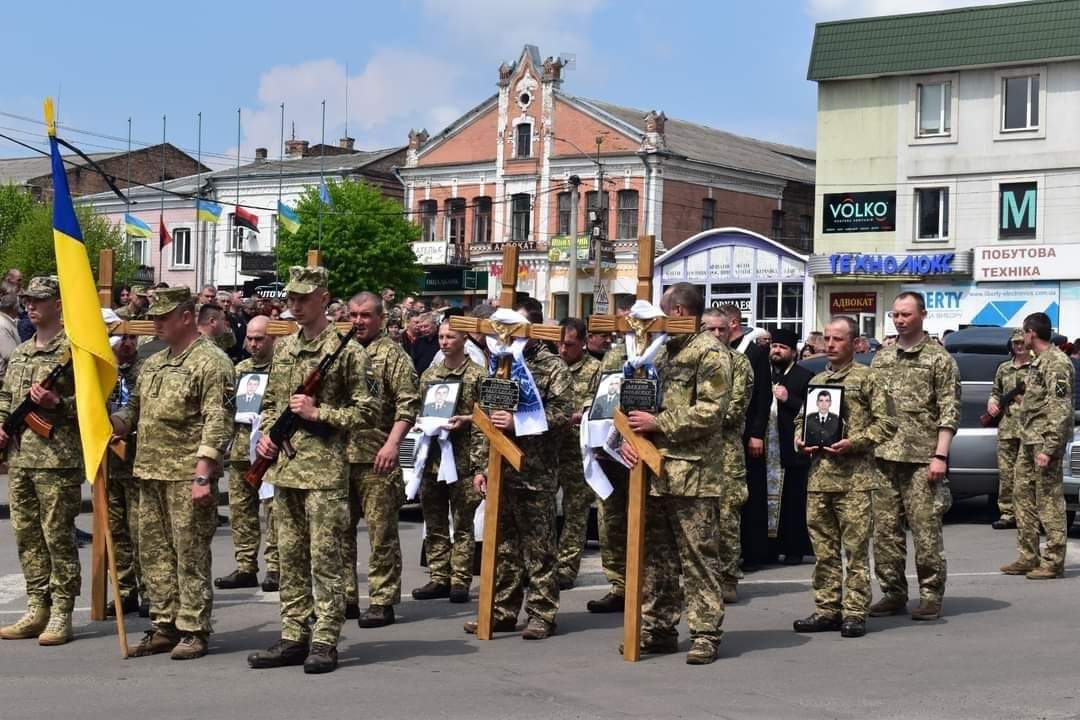 Дубенщина прощалася відразу з чотирма своїми синами