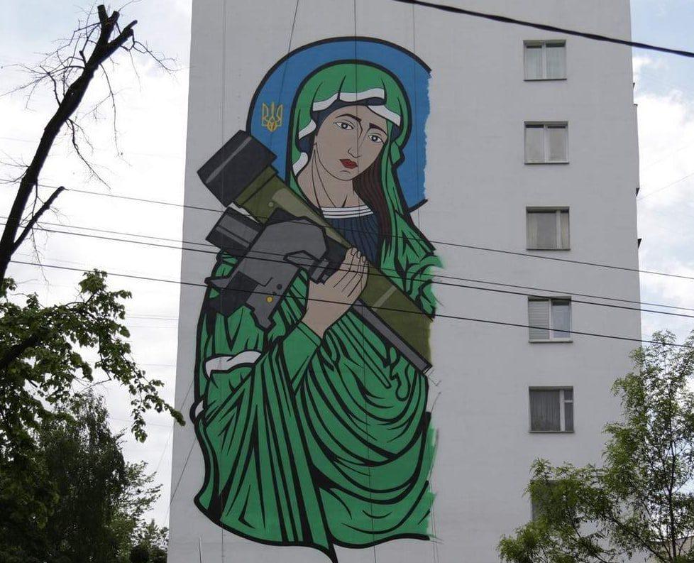 &#8220;Святу Джавеліну&#8221; в Києві можуть замалювати