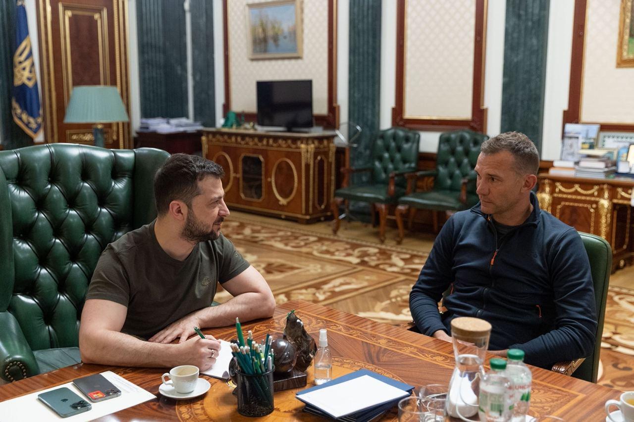 Андрій Шевченко став першим амбасадором UNITED 24