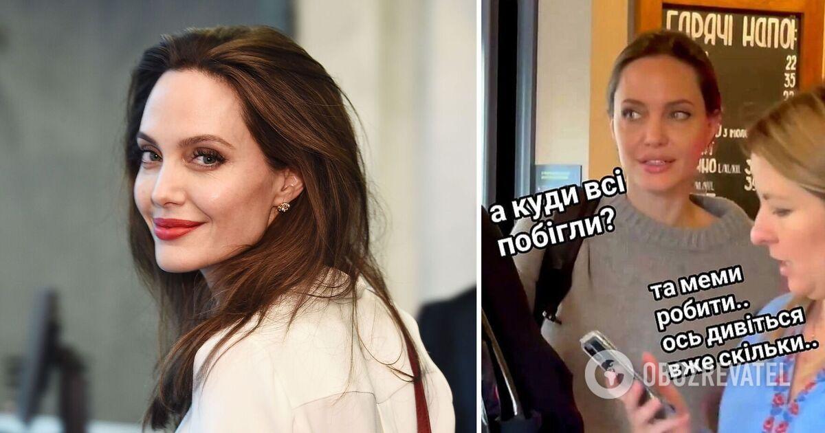 Хлопчик, який не помітив Анджеліну Джолі став героєм мемів (ВІДЕО)