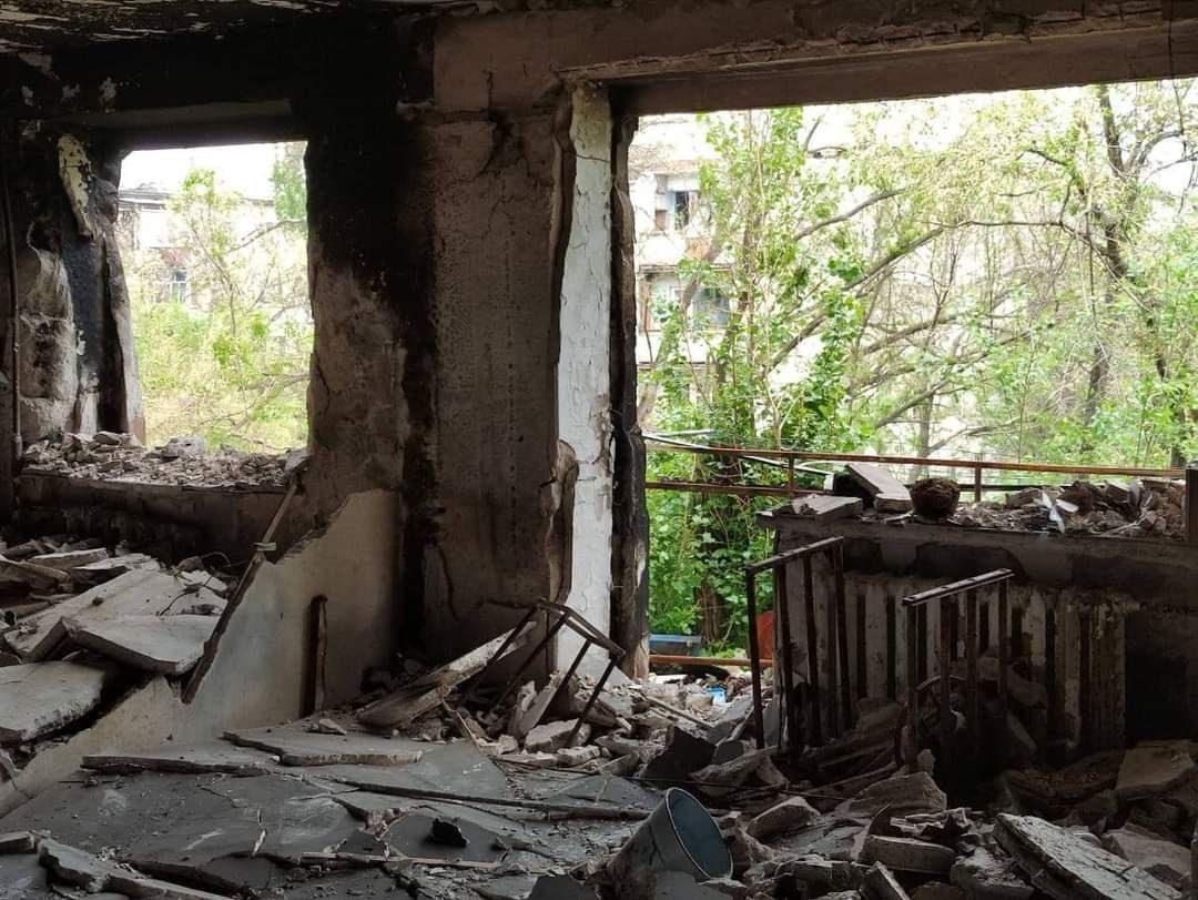 На Луганщині росіяни розбомбили лікарню