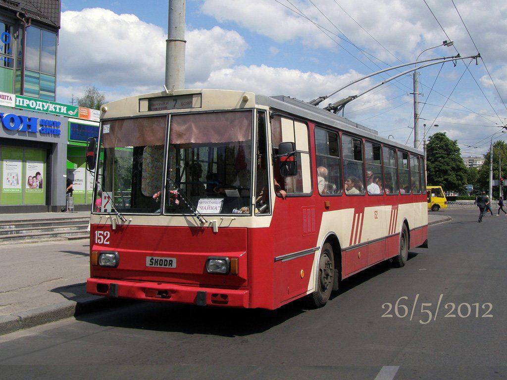 рінве тролейбус 152