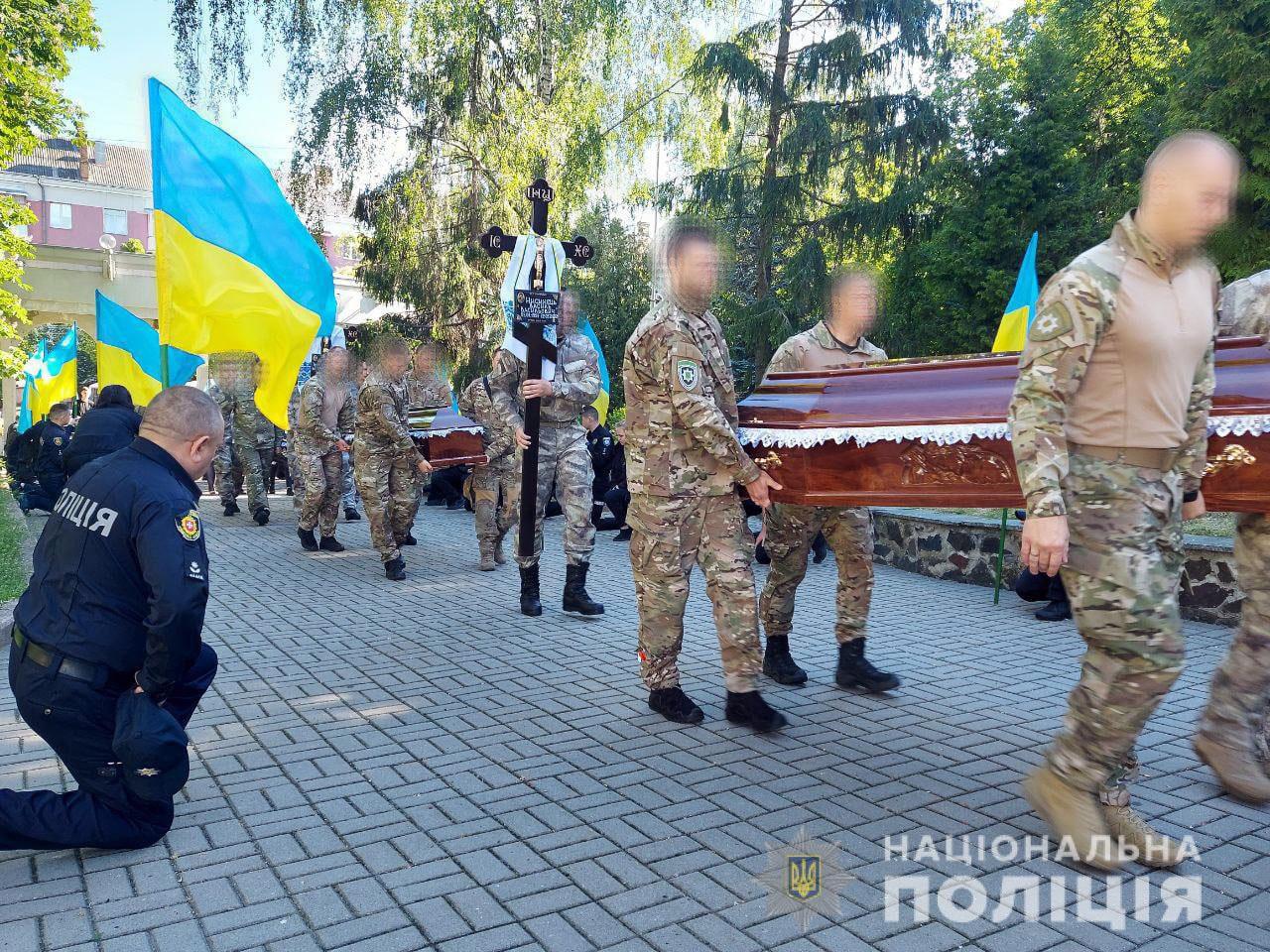 В Рівному прощалися з 5 офіцерами &#8220;КОРДу&#8221;, які загинули захищаючи Україну