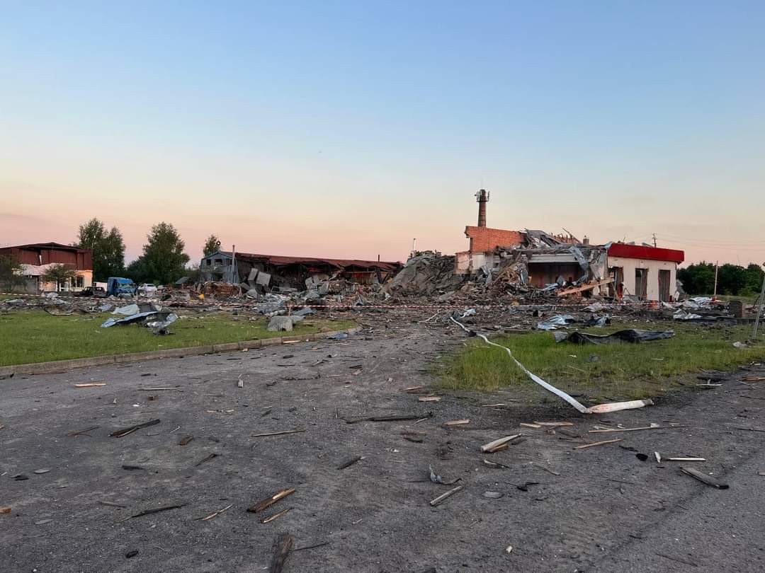 Ворог наніс ракетний удар по Сарнах