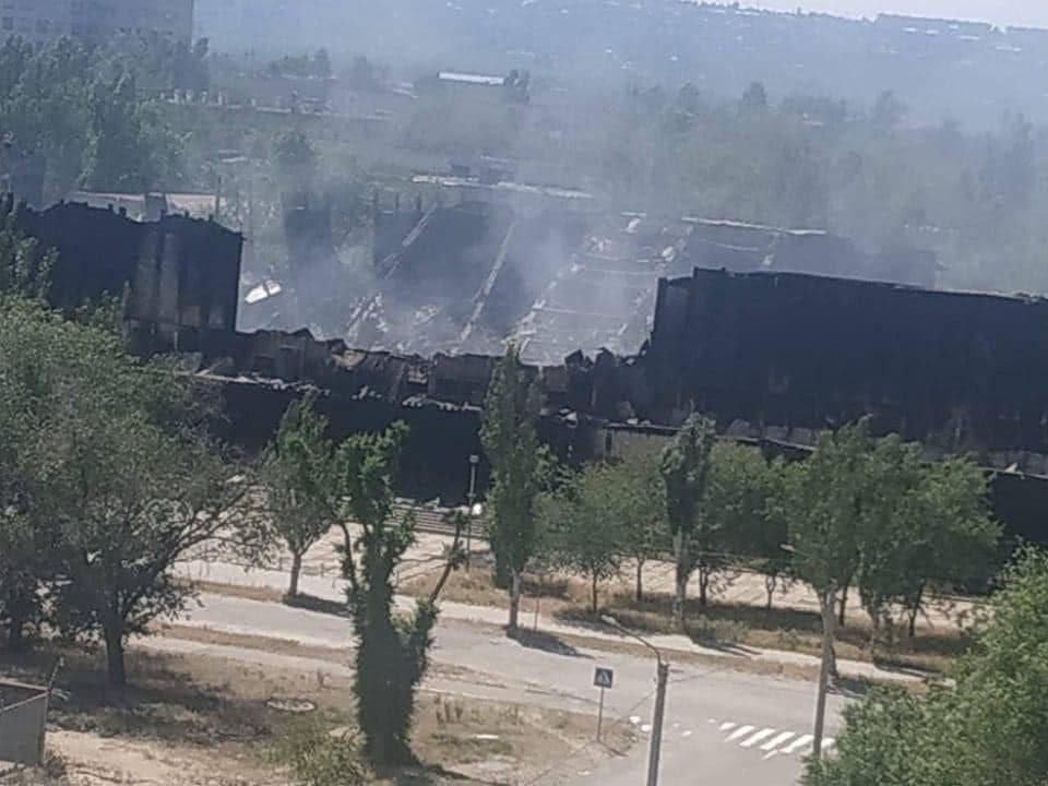 Ворог знищив Льодовий палац у Сєвєродонецьку