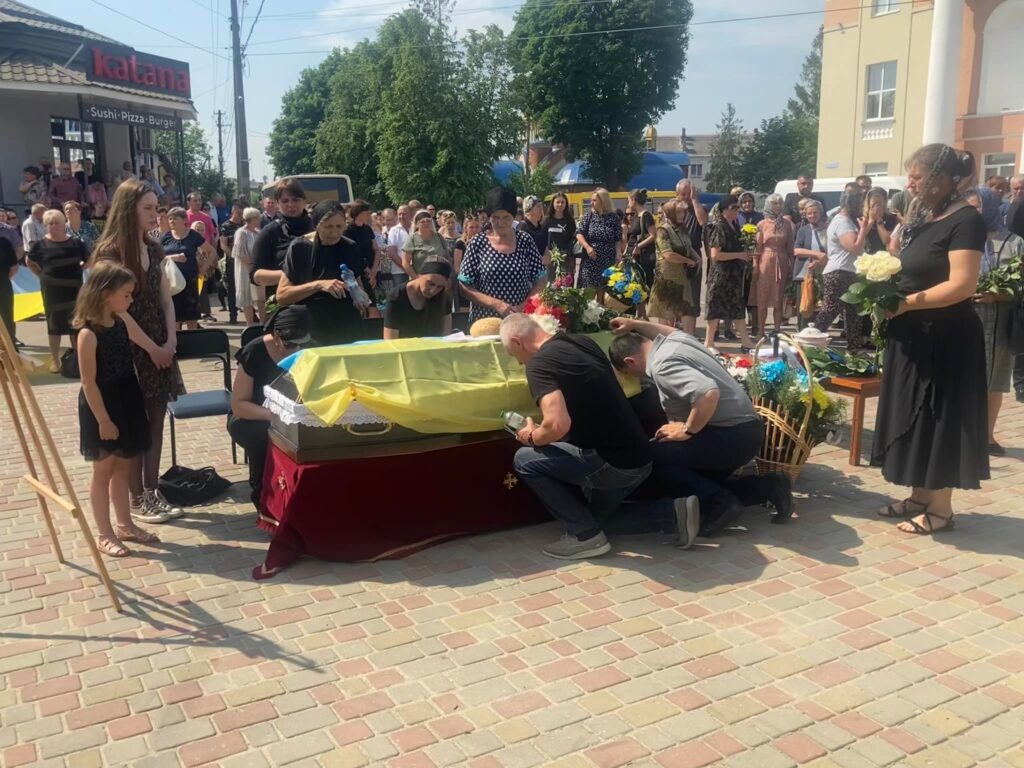 Здолбунів прощання з Олександром Охрімчуком