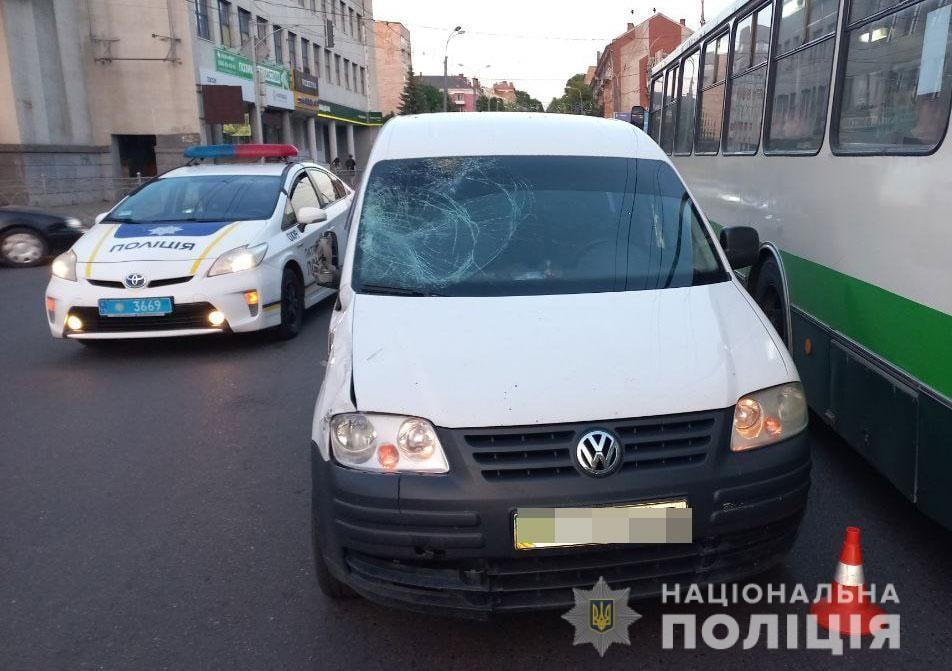 У поліції розпочали досудове розслідування за фактом травмування у ДТП велосипедиста