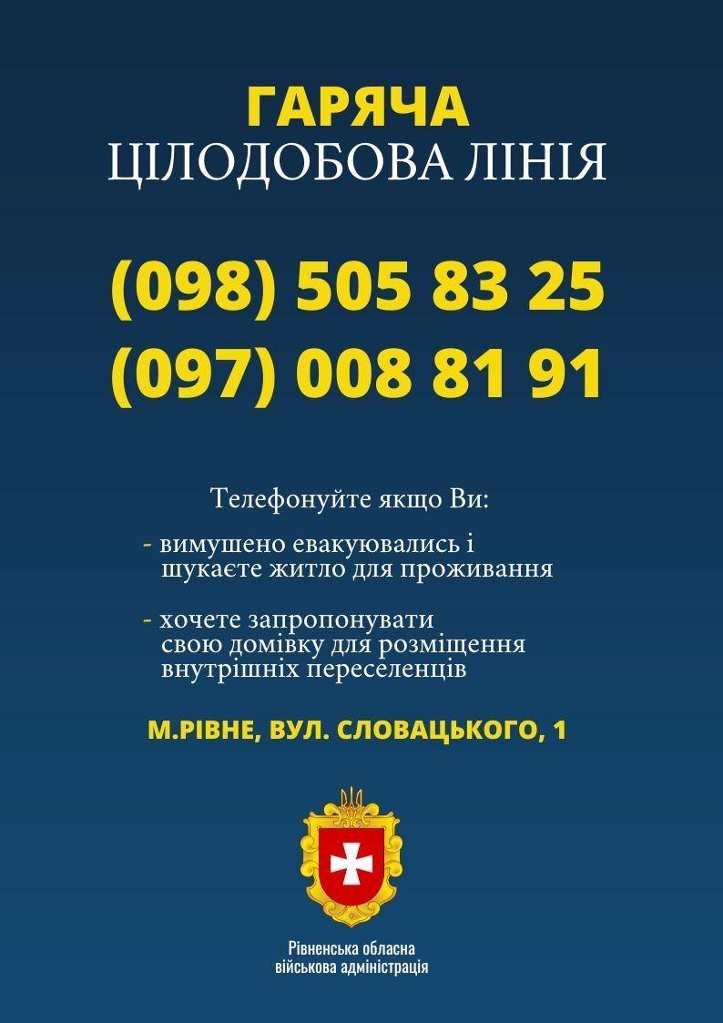 На Рівненщині порахували дзвінки на “гарячу лінію”