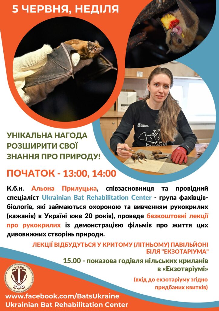 кажани рівне зоопарк