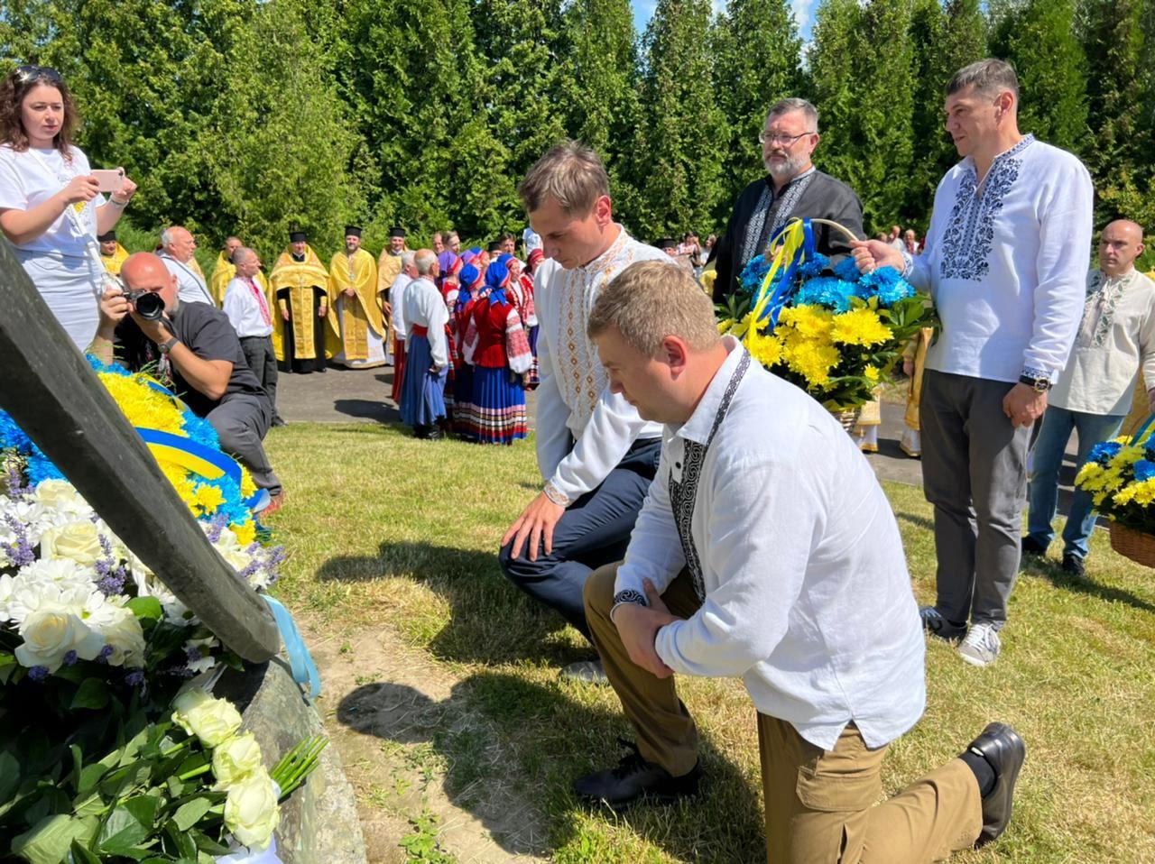 Очільник Рівненщини вшанував полеглих у боротьбі під Берестечком