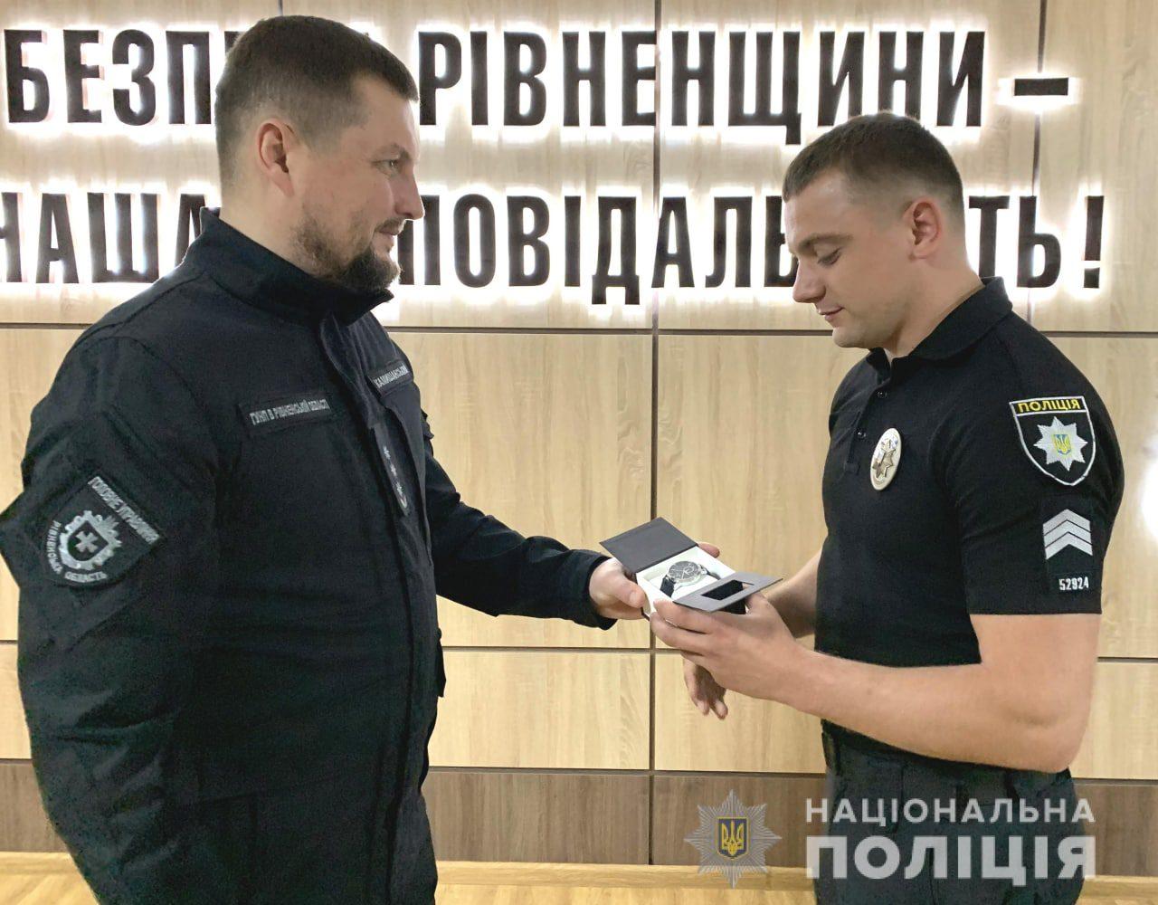 За розкриття злочинів відзначили поліцейських із Вараша
