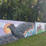 У Гощі новий патріотичний мурал (+Фото)