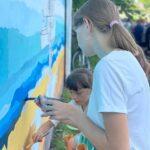 У Гощі новий патріотичний мурал (+Фото)