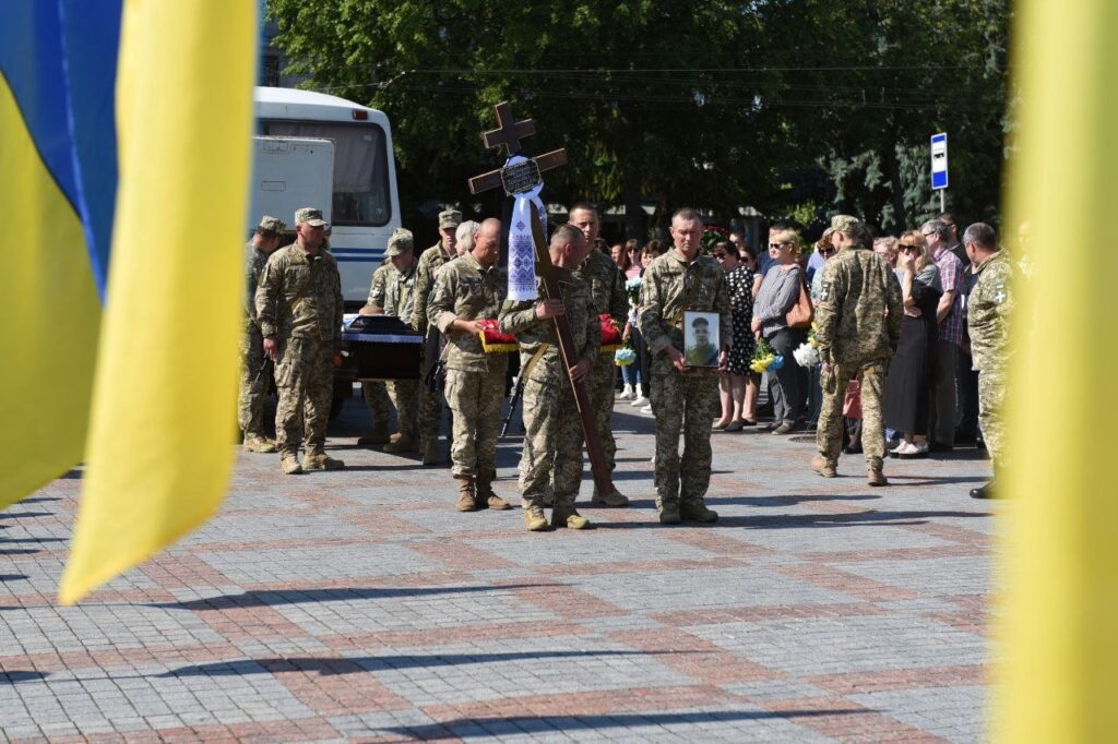 прощання у Рівному з героєм