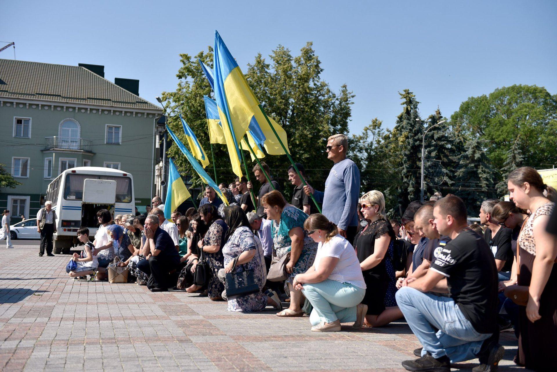 Рівненська громада попрощалася з Героєм