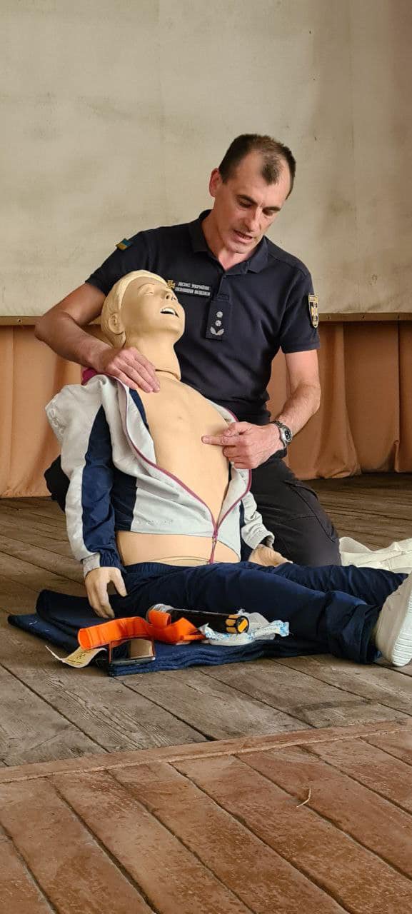 Керівників шкіл на Гощанщині вчили надавати домедичну допомогу