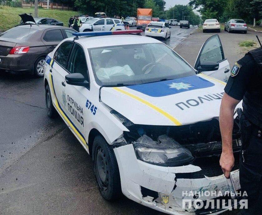 Понад 3️5️ кілометрів втікав від поліцейських водій