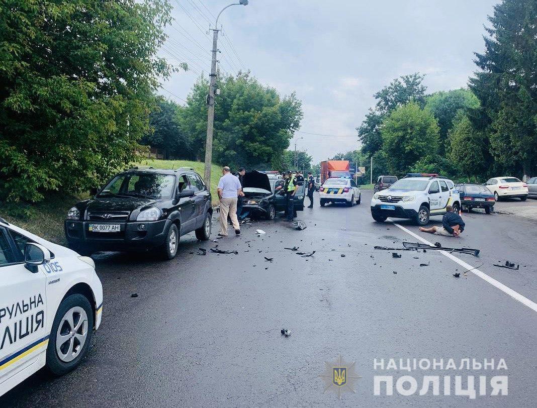 Понад 3️5️ кілометрів втікав від поліцейських водій на Рівненщині