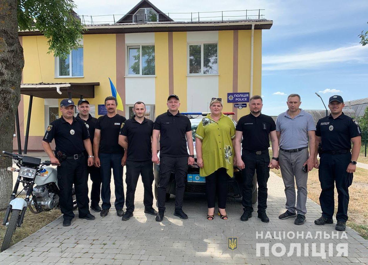 На Рівненщині запрацювали ще вісім поліцейських станцій