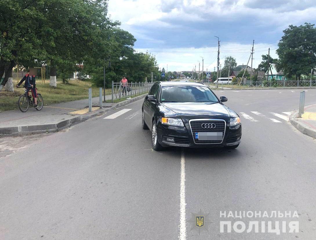 На Рівненщині дитина потрапила під колеса авто на пішохідному переході