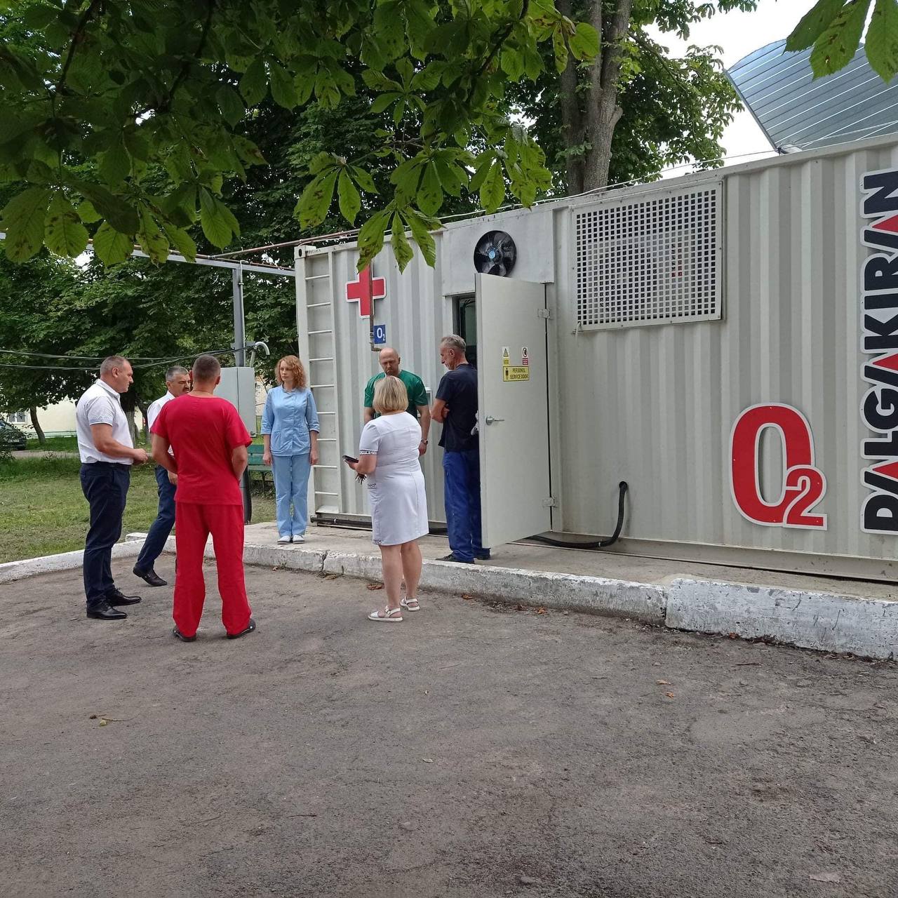На Рівненщині відкрили кисневу станцію