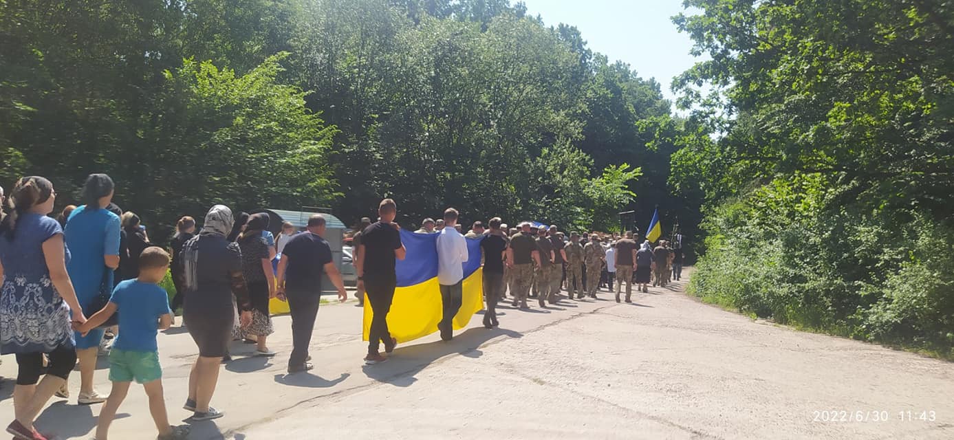 На Рівненщині попрощалися з Героєм