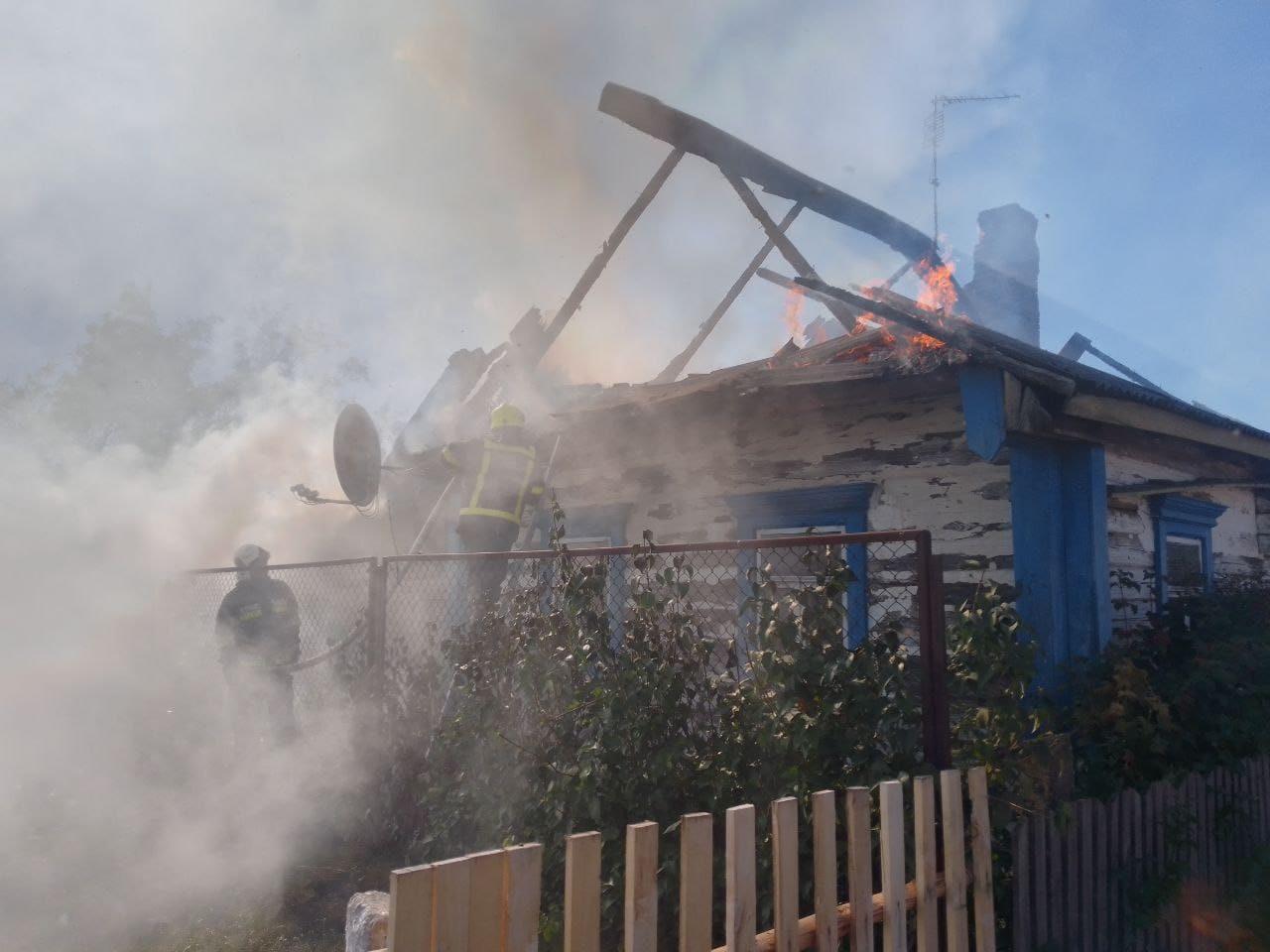 На Сарненщині рятувальники ліквідували пожежу у приватному житловому будинку