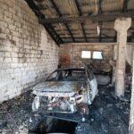 На Рівненщині горіли чаганики, господарські будівлі та автомобілі