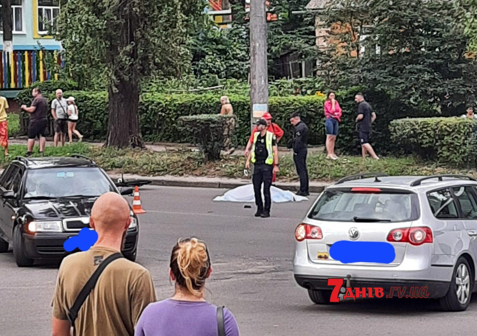 У Рівному смертельна автопригода на центральній вулиці