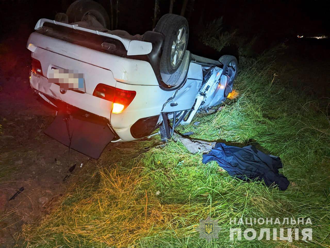 У Рівненському районі загинув водій позашляховика
