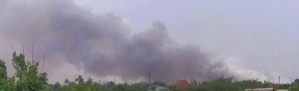 російські загарбники знову обстріляли Запорізьку АЕС