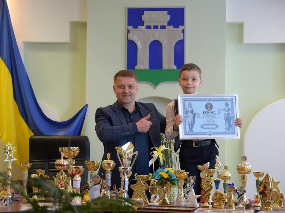 Дев’ятирічний рівнянин Ілля Войтович став українським рекордсменом