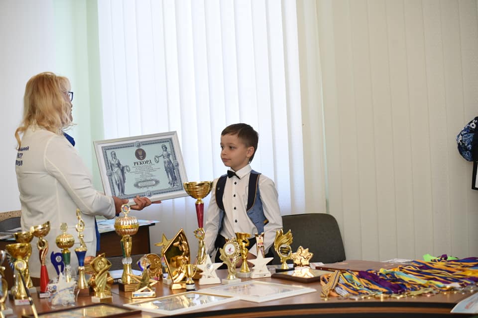 Дев’ятирічний рівнянин Ілля Войтович став українським рекордсменом