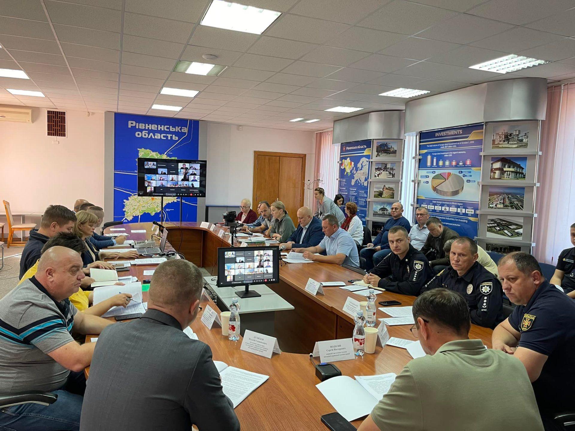 Рівненщина відпрацьовує алгоритм дій під час можливих радіаційних загроз