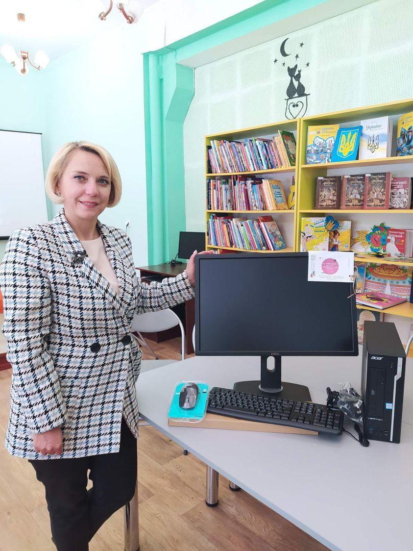 Бібліотеки Рівного отримали допомогу від німців