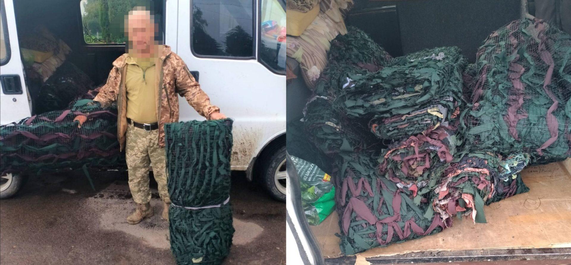 Понад 100м маскувальної сітки відправили з Рівненщини на бойові позиції ЗСУ