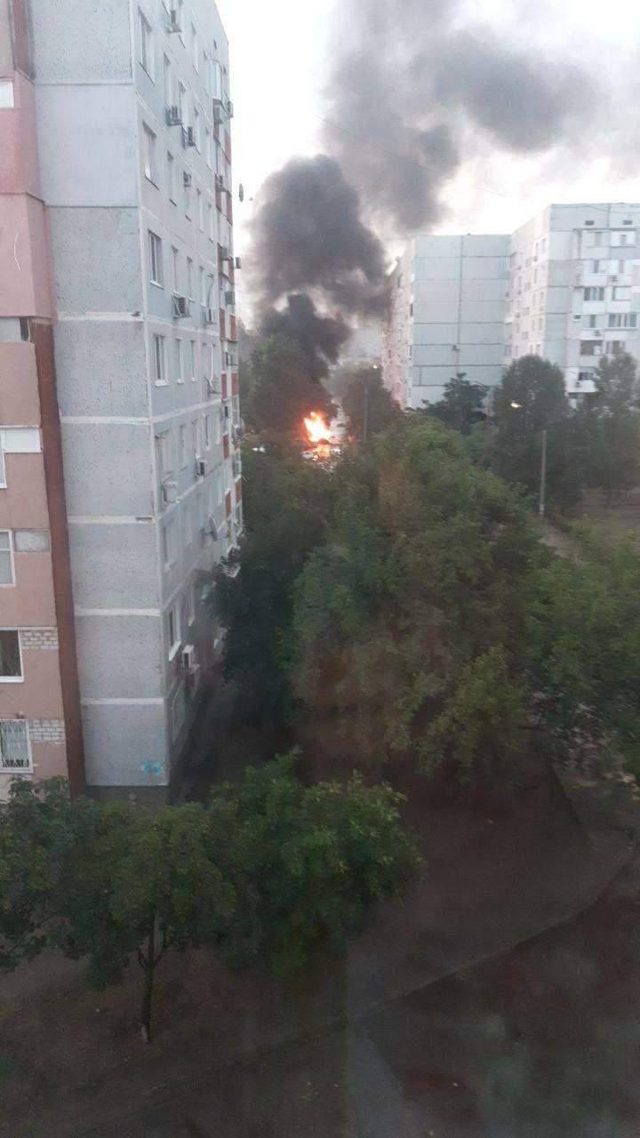 окупанти обстрілюють Енергодар із п’ятої години ранку
