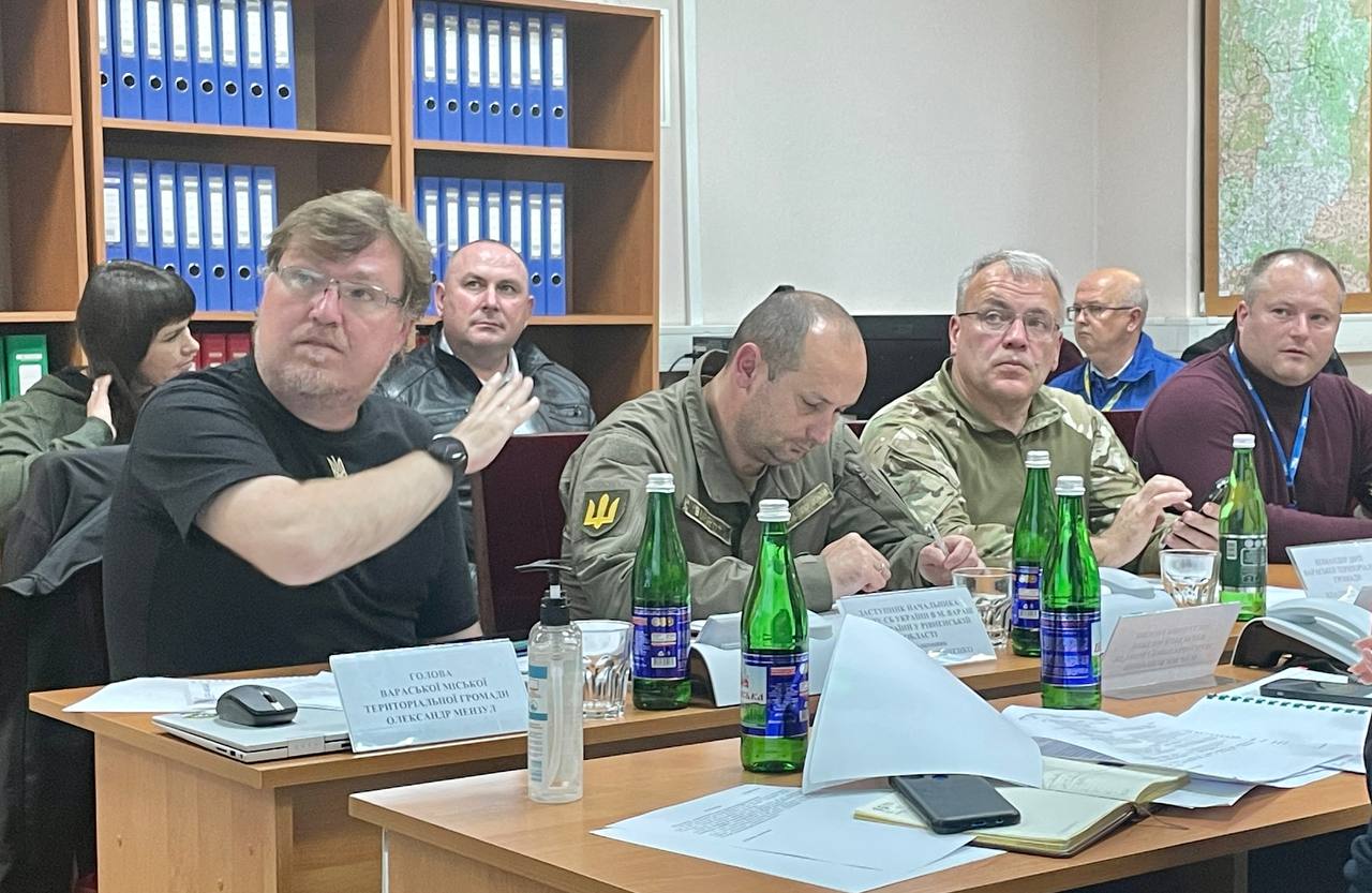 Надзвичайна ситуація на Рівненській АЕС з евакуацією цивільного населення
