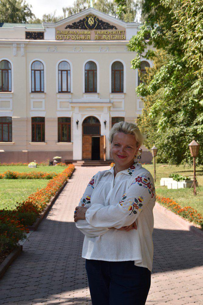 Відома акторка Ірма Вітовська здобуватиме магістерський ступінь у Острозькій академії