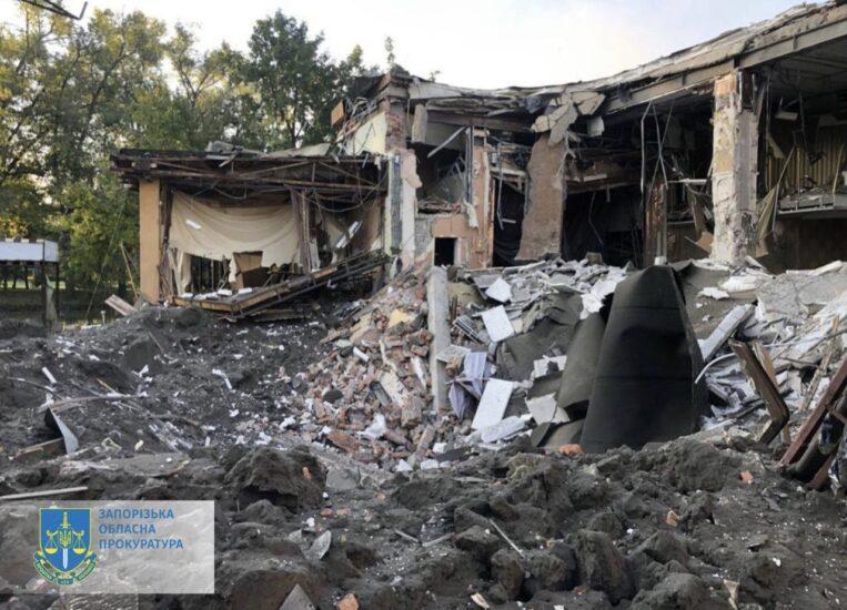 Вночі ракетами зруйновано ще один об’єкт у Запоріжжі