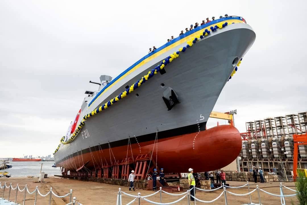 Перший корвет для ВМС України спущено на воду у Туреччині