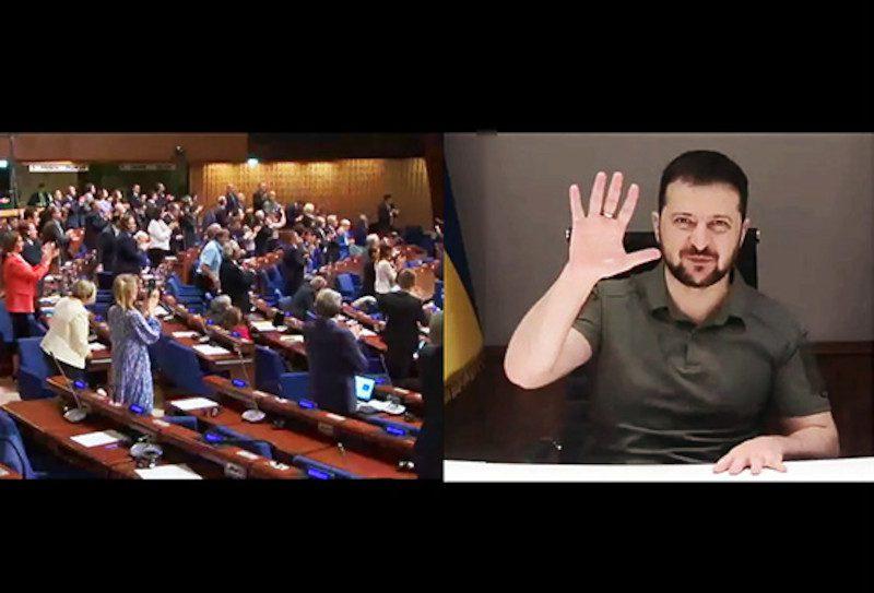 Зеленський на сесії ПАРЄ