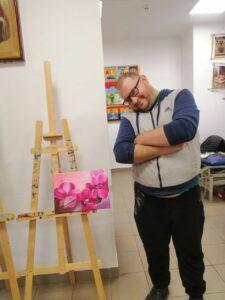 Арттерапія в Рівненському обласному госпіталі допомагає ветеранам відновитись