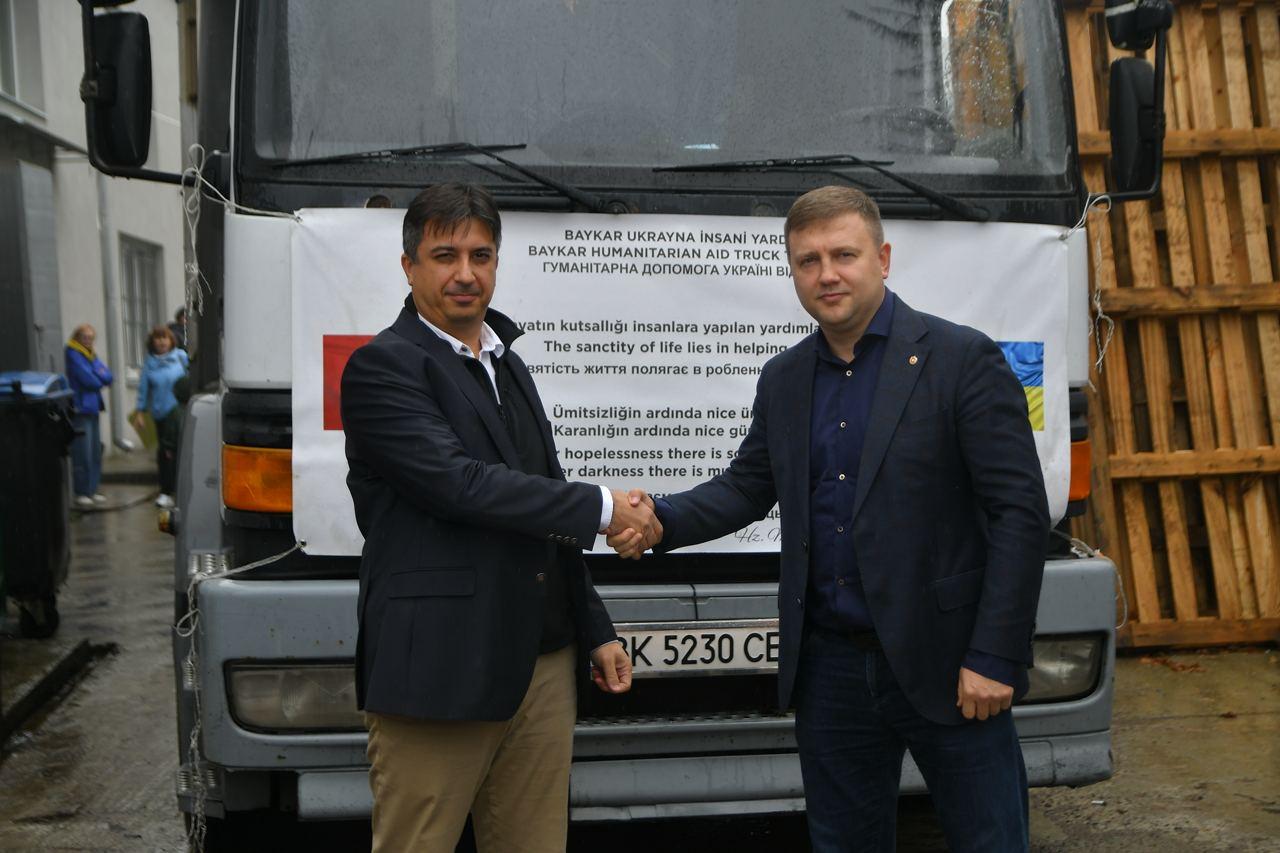На Рівненщину надійшов гуманітарний вантаж з Турецької республіки